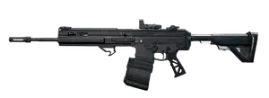 SCAR-H 枪械图